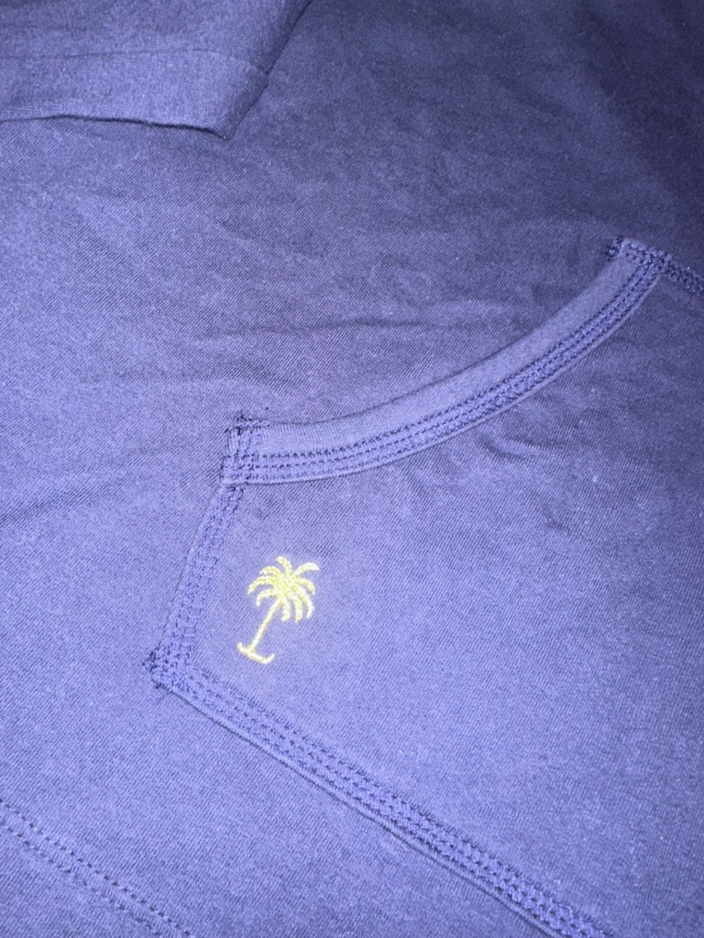 Lilly Pulitzer Navy Blue Popover - Picture 3 of 3